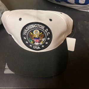 WASHINGTON DC - UNITED STATES of AMERICA Vintage Patch SnapBack Hat Cap